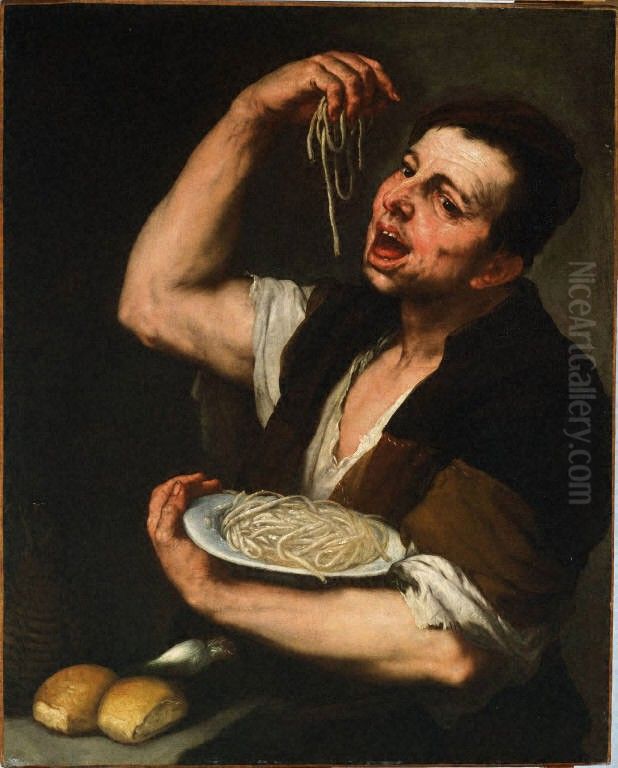 Allegory of Taste downs Oil Painting by Luca Giordano