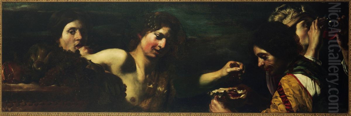 Allegory of Autumn Oil Painting by Nicolas Regnier