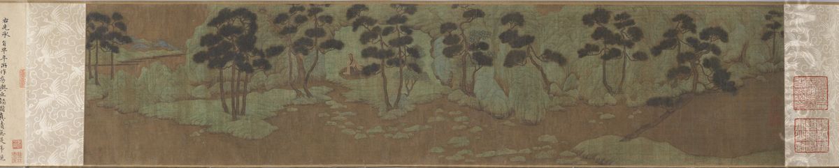 The Mind Landscape of Xie Youyu (Youyu qiu he you yu qiu he ) Oil Painting by Zhao Mengfu