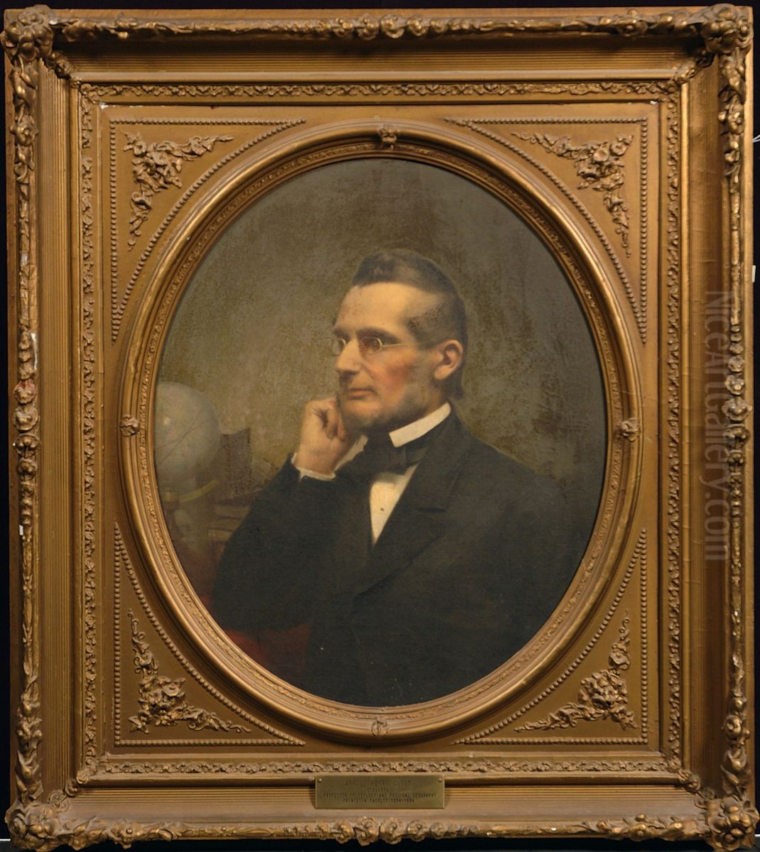 Arnold Henry Guyot  (1807-1884) Oil Painting by Edward L. Mooney