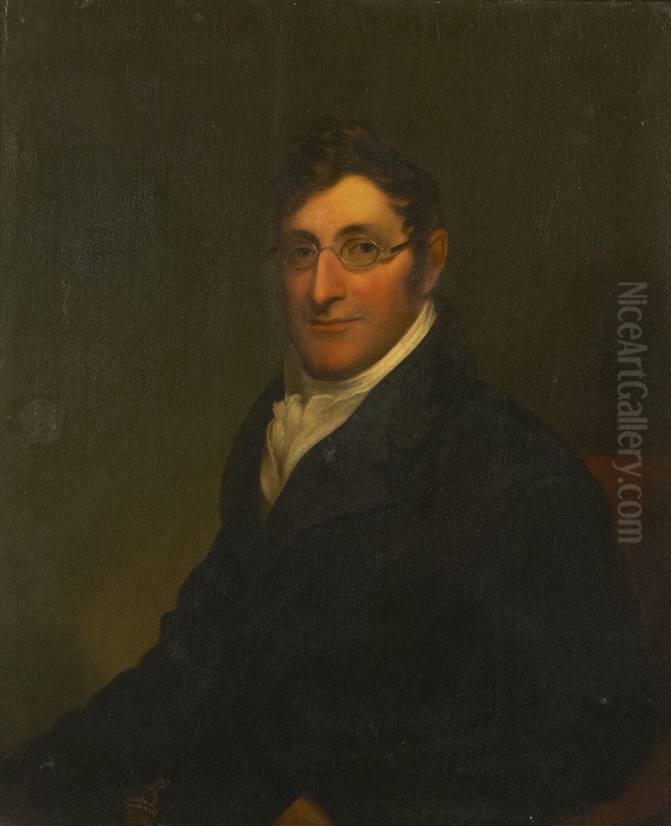 Isaac Halsted Williamson (1767-1844) Oil Painting by Edward L. Mooney