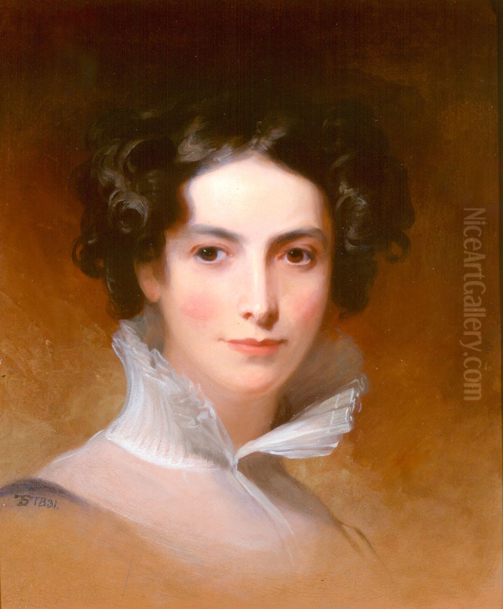 Rebecca Gratz Oil Painting by Thomas Sully