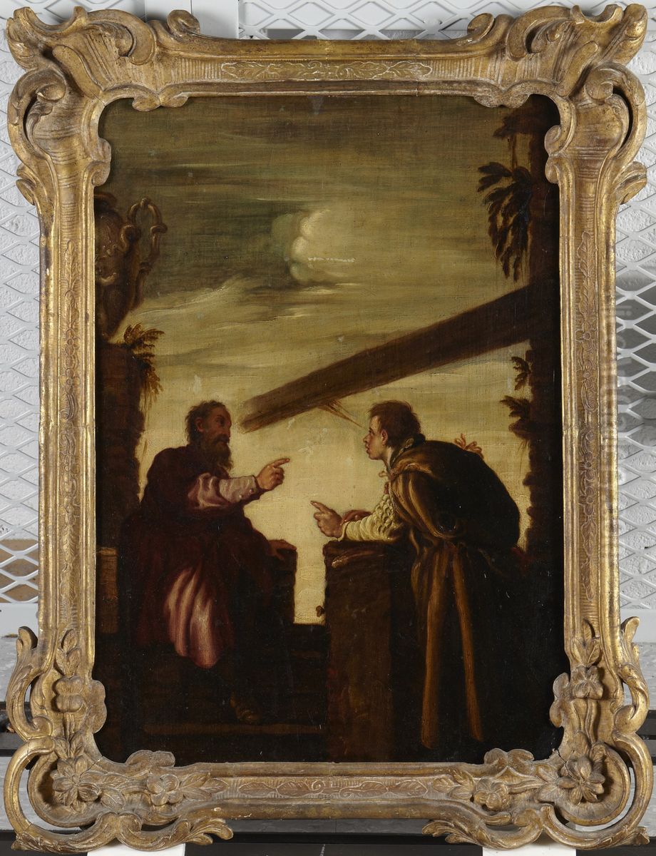 The Parable of the Mote and the Beam Oil Painting by Domenico Fetti