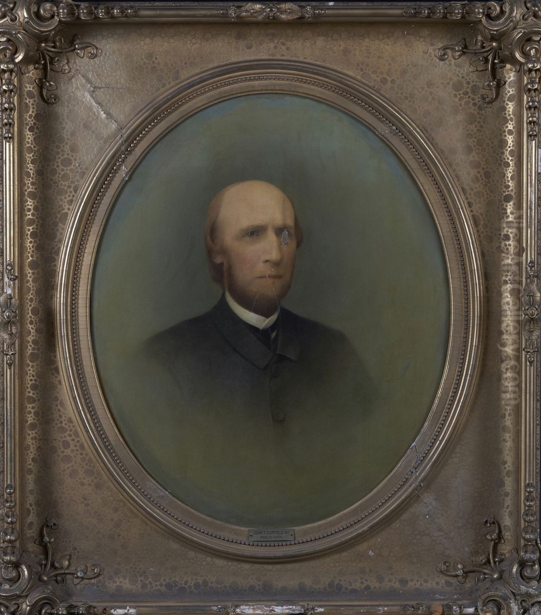 John Thomas Duffield (1823-1901) Oil Painting by Edward L. Mooney