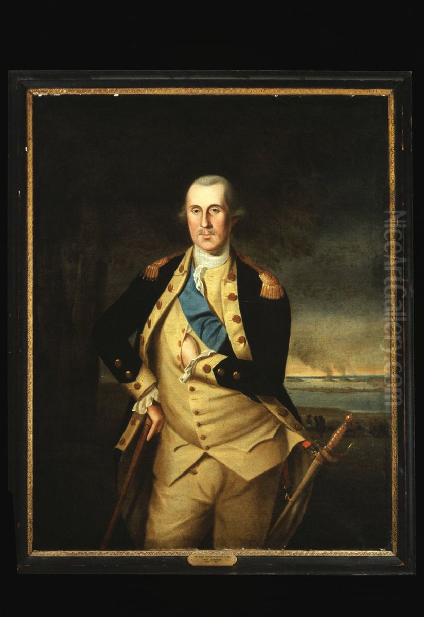 George Washington (1732-1799) Oil Painting by John Johnston