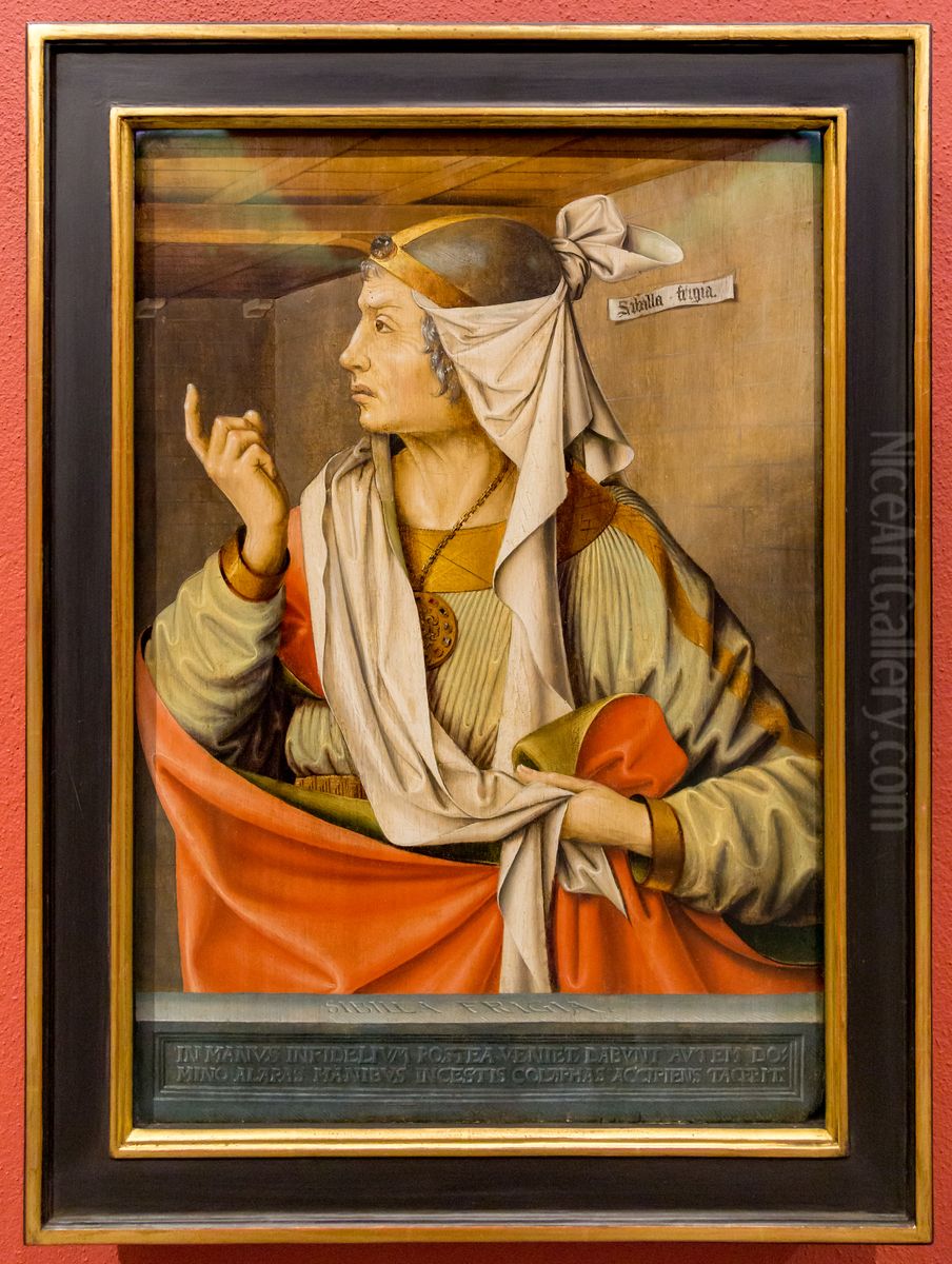 Die Phrygische Sibylle Oil Painting by Ludger Tom Ring the Elder