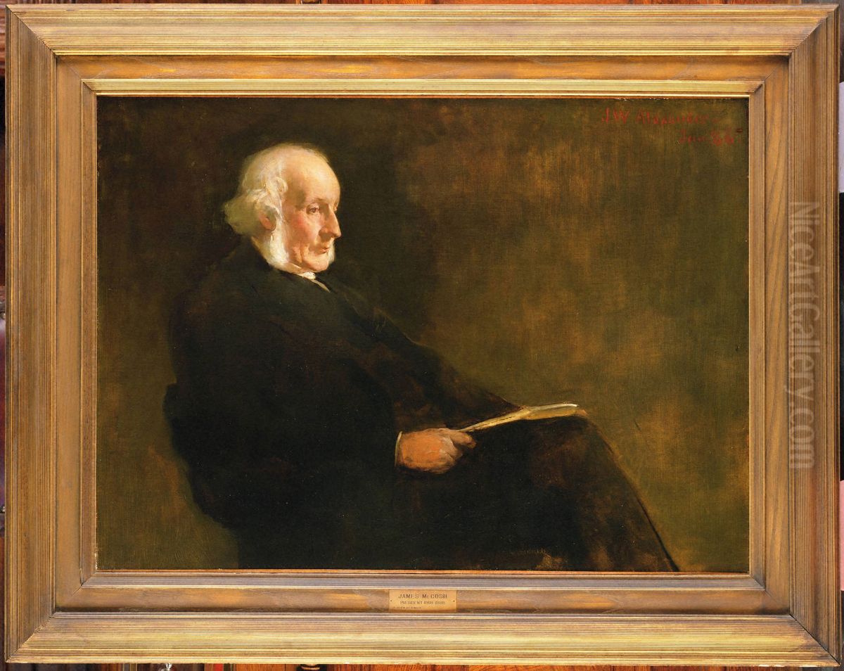 James McCosh (1811-1894), President (1868-88) Oil Painting by John White Alexander