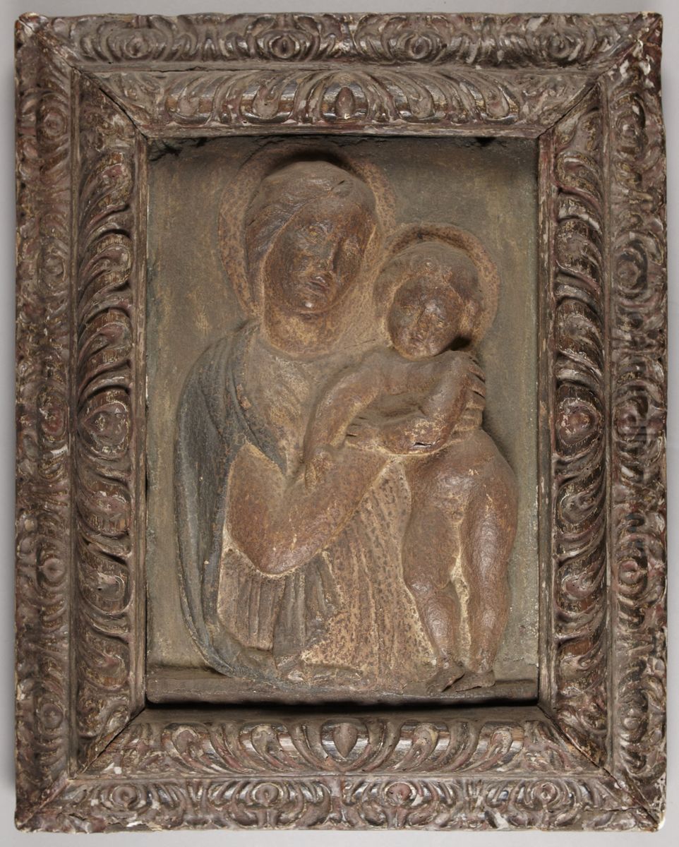 Madonna and Child Oil Painting by Luca della Robbia