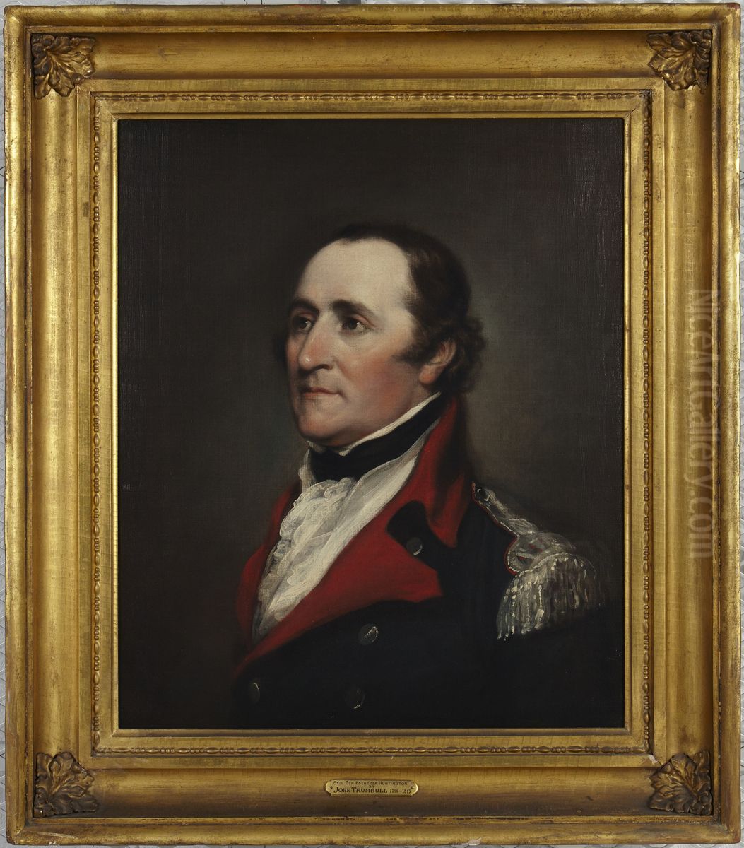 Brigadier General Ebenezer Huntington Oil Painting by John Trumbull