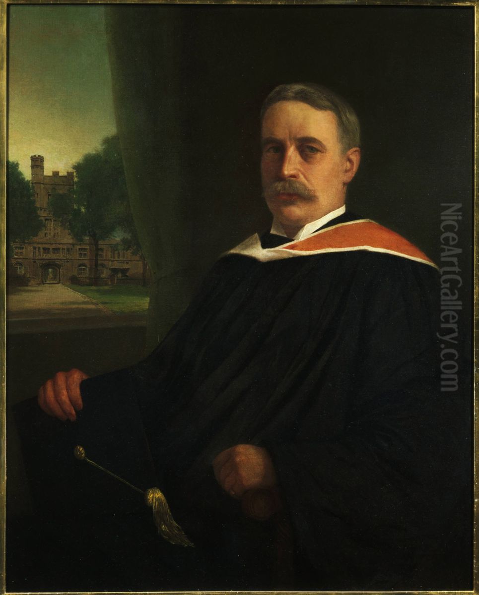 Moses Taylor Pyne, Class of 1877 (1855-1921) Oil Painting by William Sartain