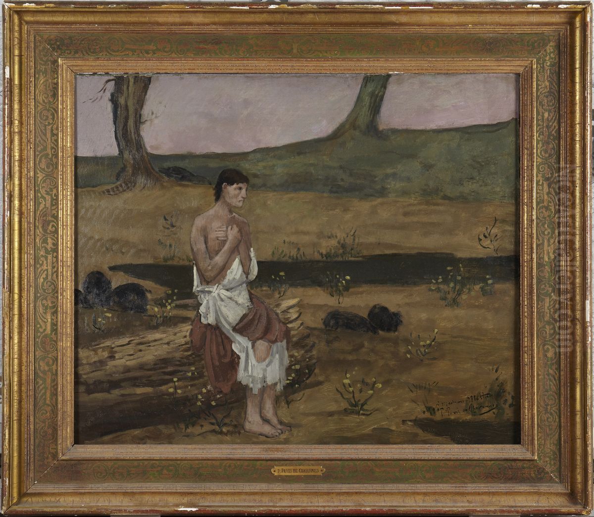 The Prodigal Son Oil Painting by Pierre Puvis de Chavannes