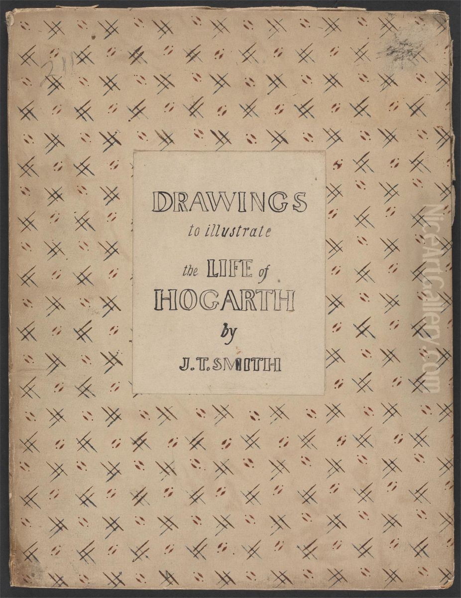 Original Drawings Illustrating the Life of Hogarth by J. T. Smith Oil Painting by John Thomas Smith