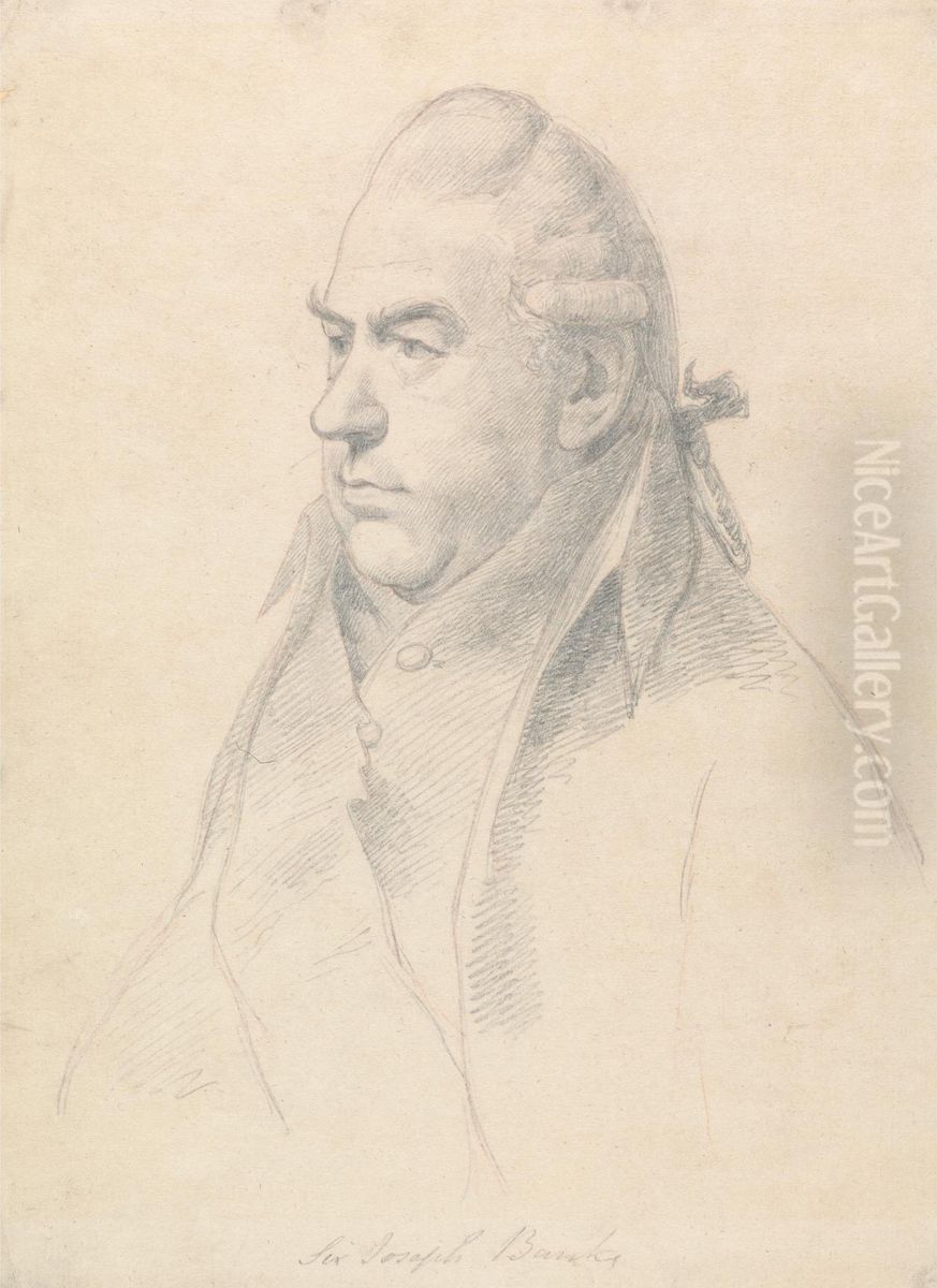 Sir Joseph Banks Oil Painting by William Daniell RA