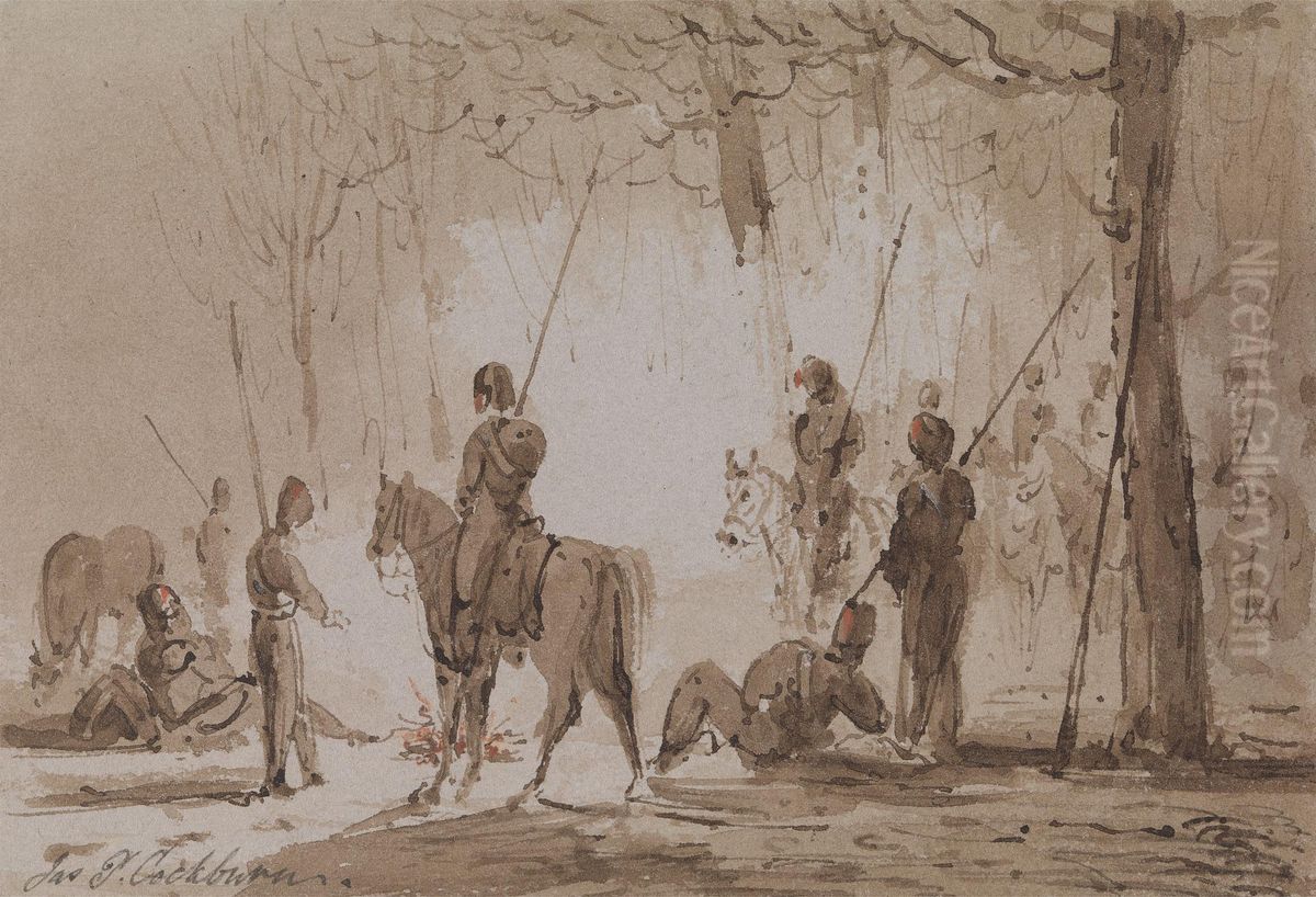 Calvary Resting Oil Painting by Cockburn, James Pattison