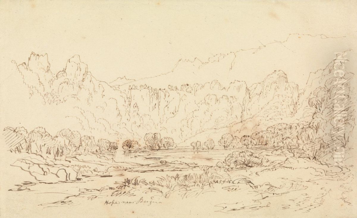 Hope near Bergen Oil Painting by Francis Danby