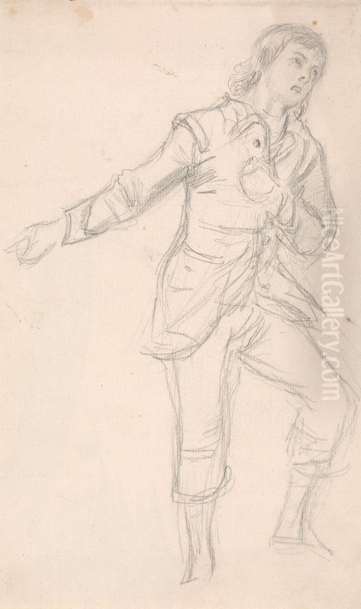 Study for the Figure of Gulliver Oil Painting by Sawrey Gilpin