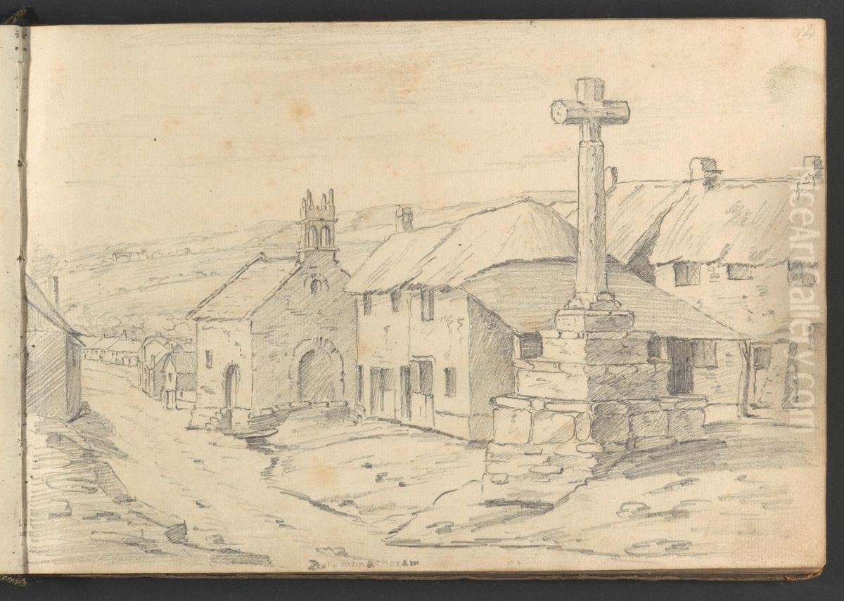 Zeal Monachorum Oil Painting by William Brockedon