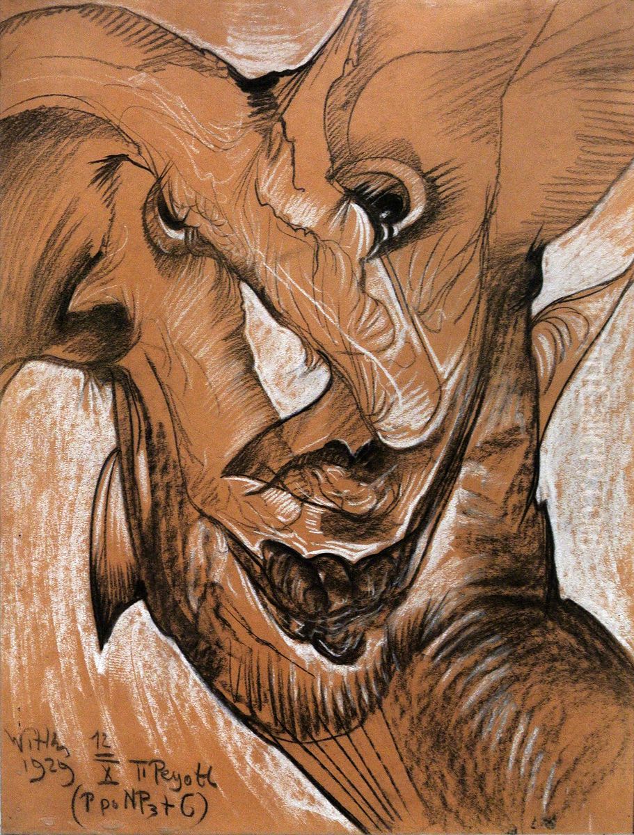 Portret Neny Stachurskiej Oil Painting by Stanislaw Ignacy Witkiewicz (Witkacy)