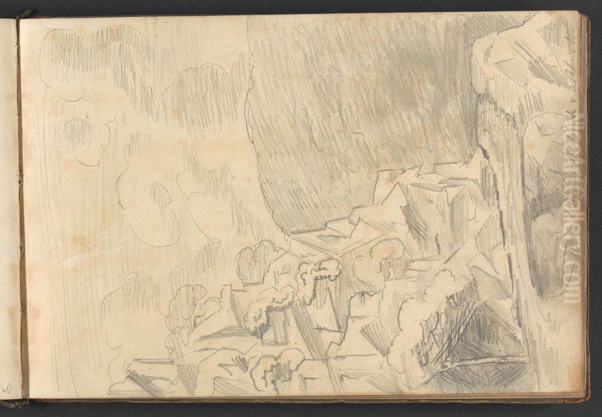 Ashburton Oil Painting by William Brockedon