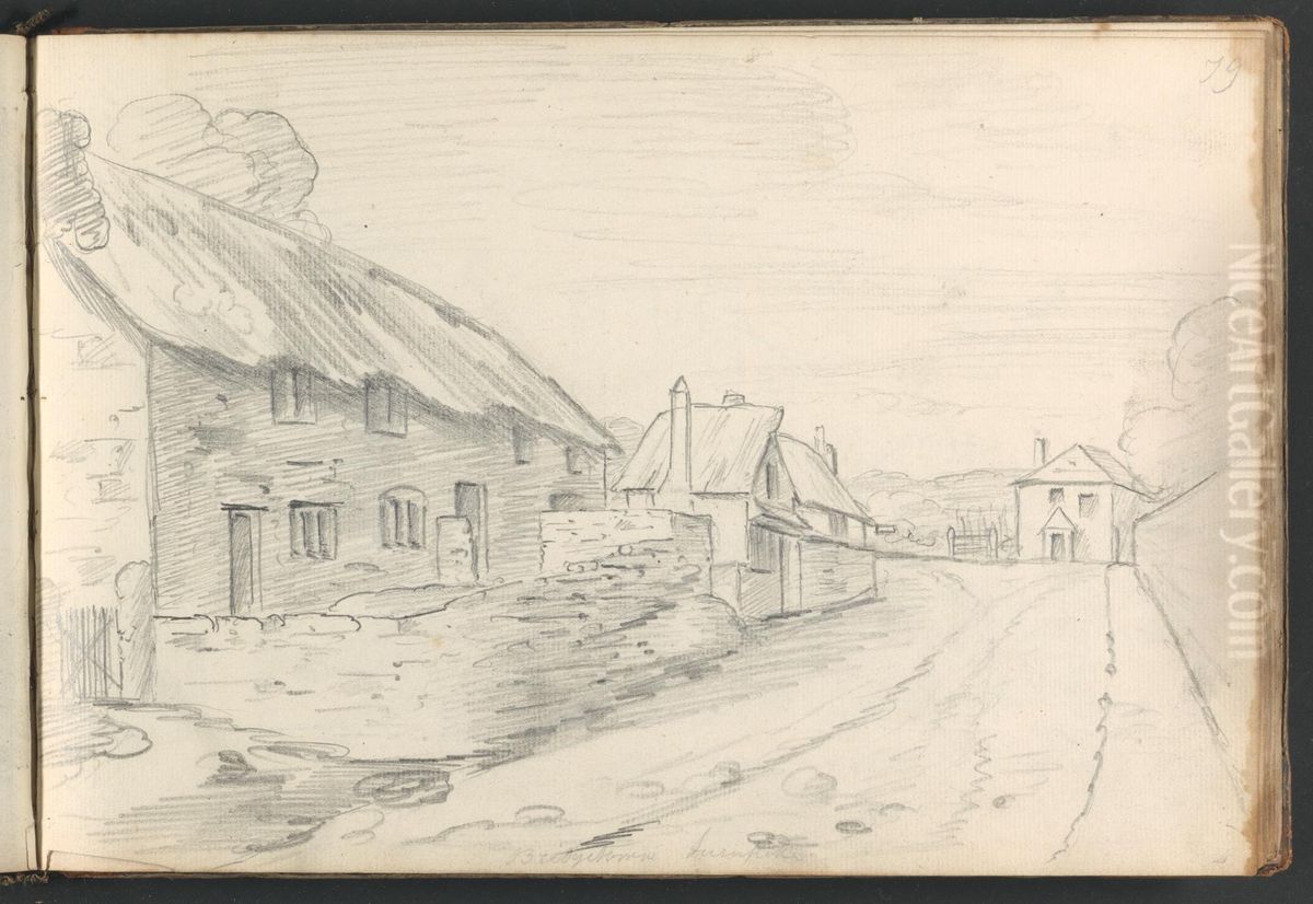 Bridgetown Turnpike Oil Painting by William Brockedon