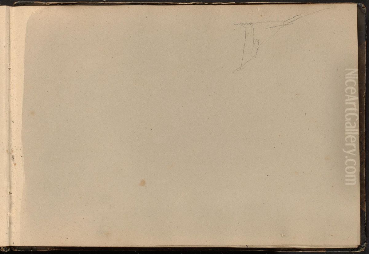 Stray Marks Oil Painting by William Brockedon