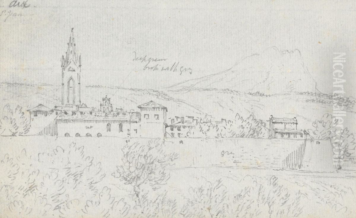 Aix-en-Provence Oil Painting by Robert Smirke