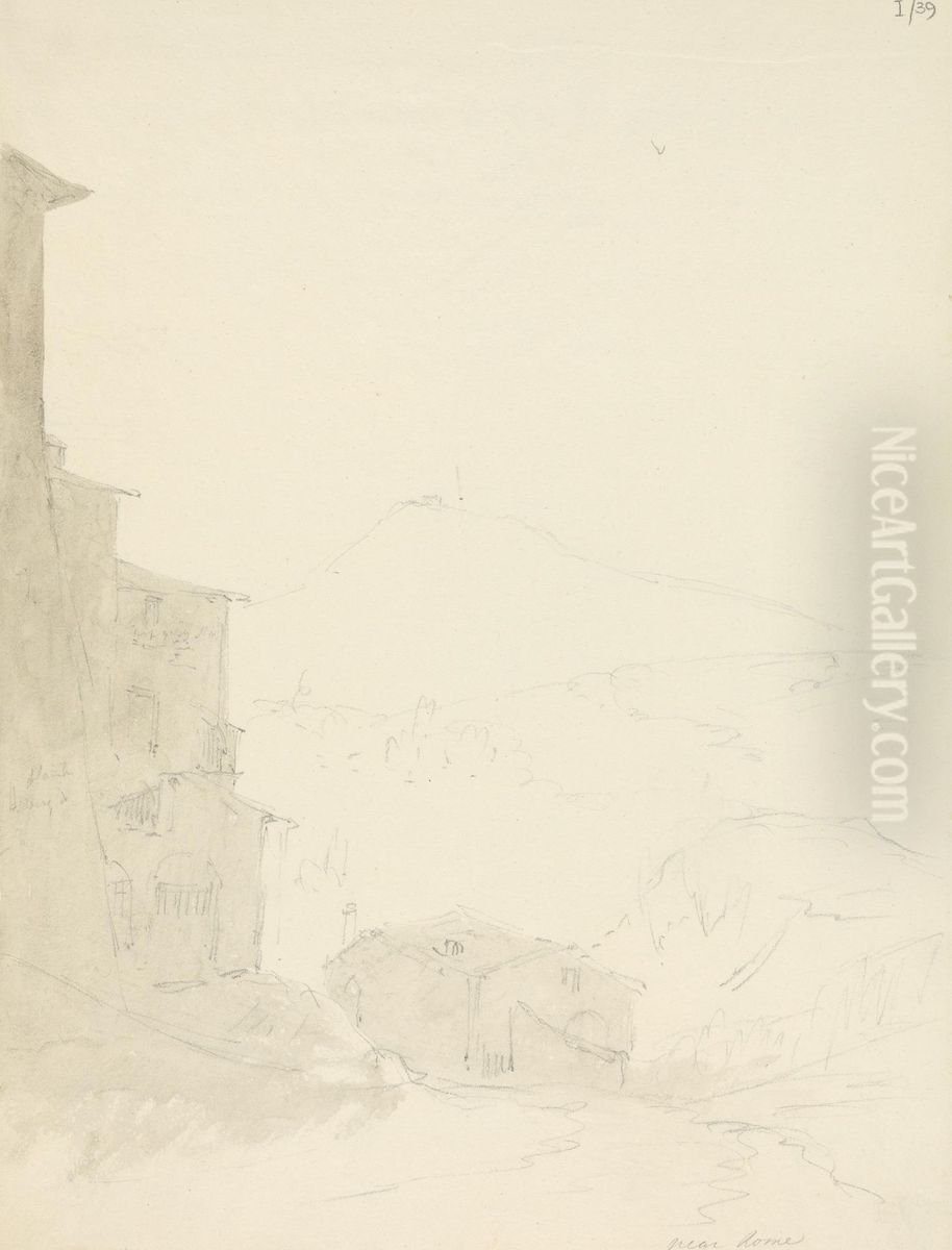 Near Rome Oil Painting by Robert Smirke