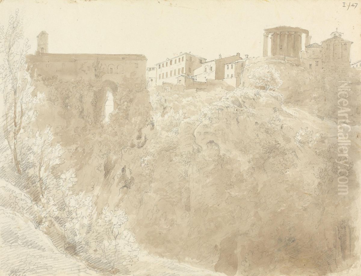 Tivoli Oil Painting by Robert Smirke