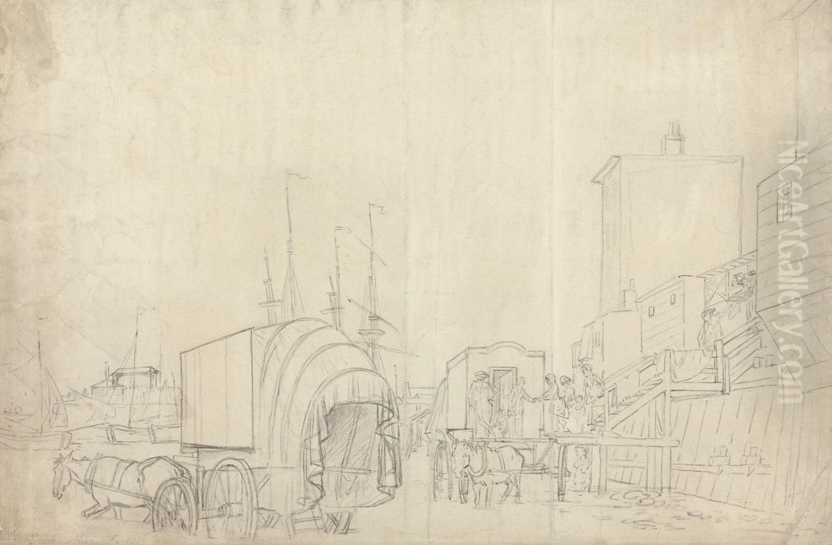 Margate Oil Painting by Benjamin West