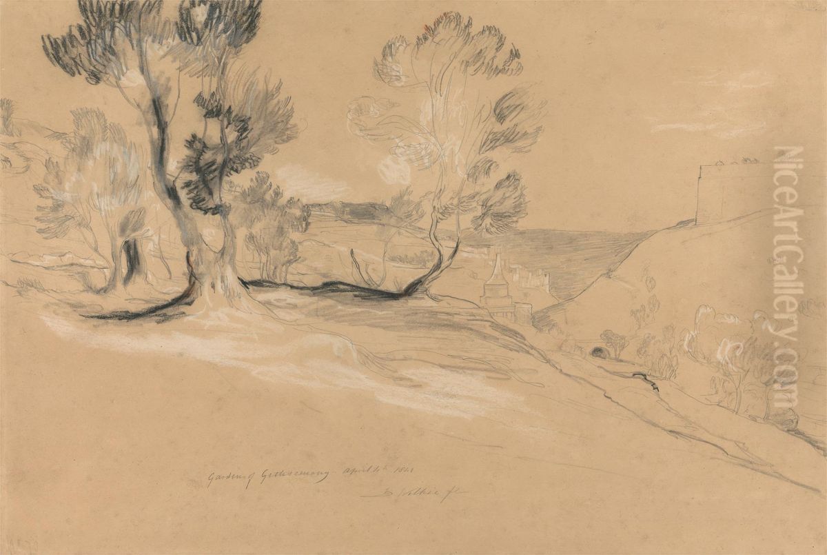 Garden of Gethsemane Oil Painting by David Wilkie