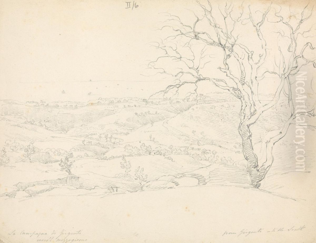 From Girgenti, To the South Oil Painting by Robert Smirke