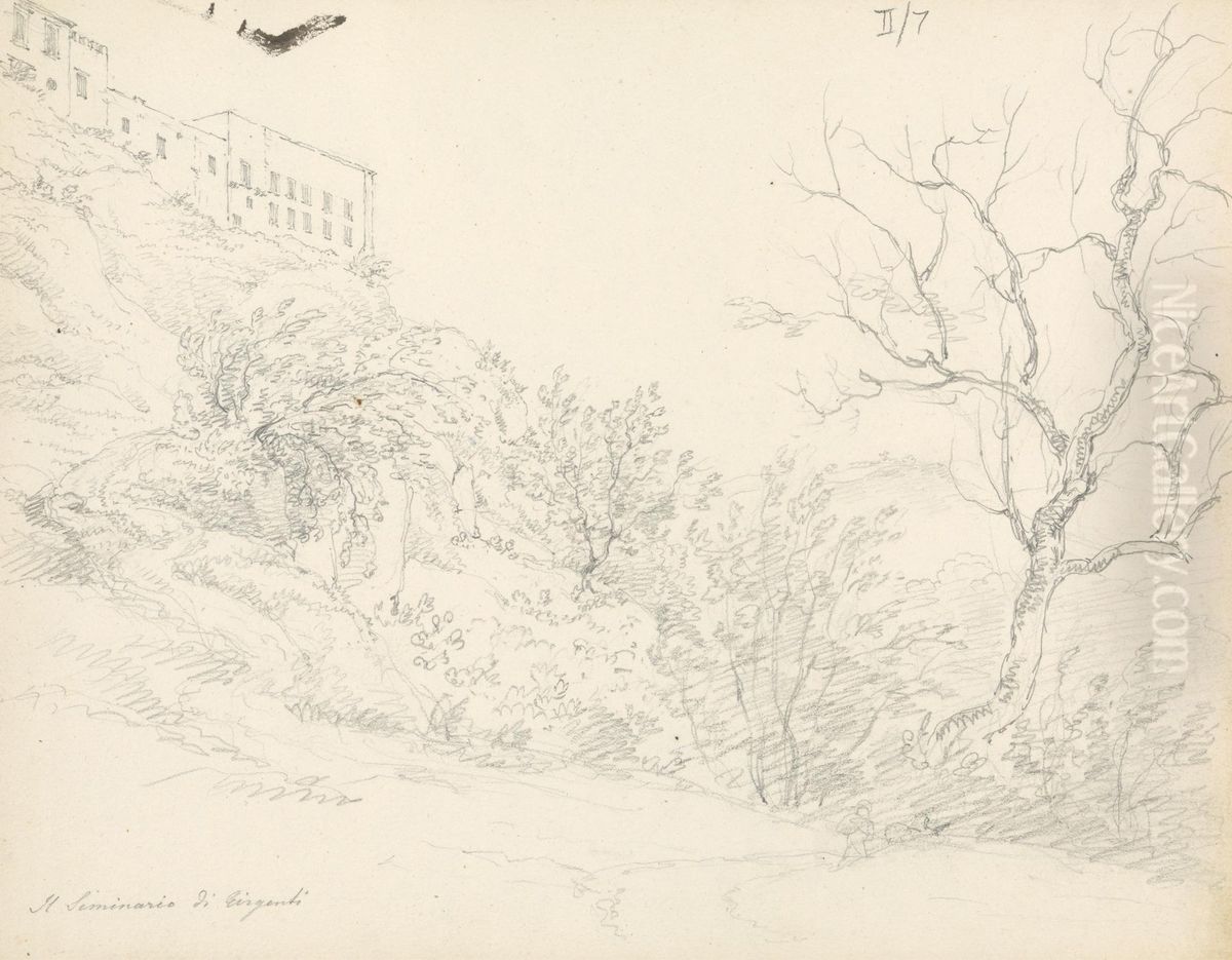 The Seminary of Agrigento Oil Painting by Robert Smirke