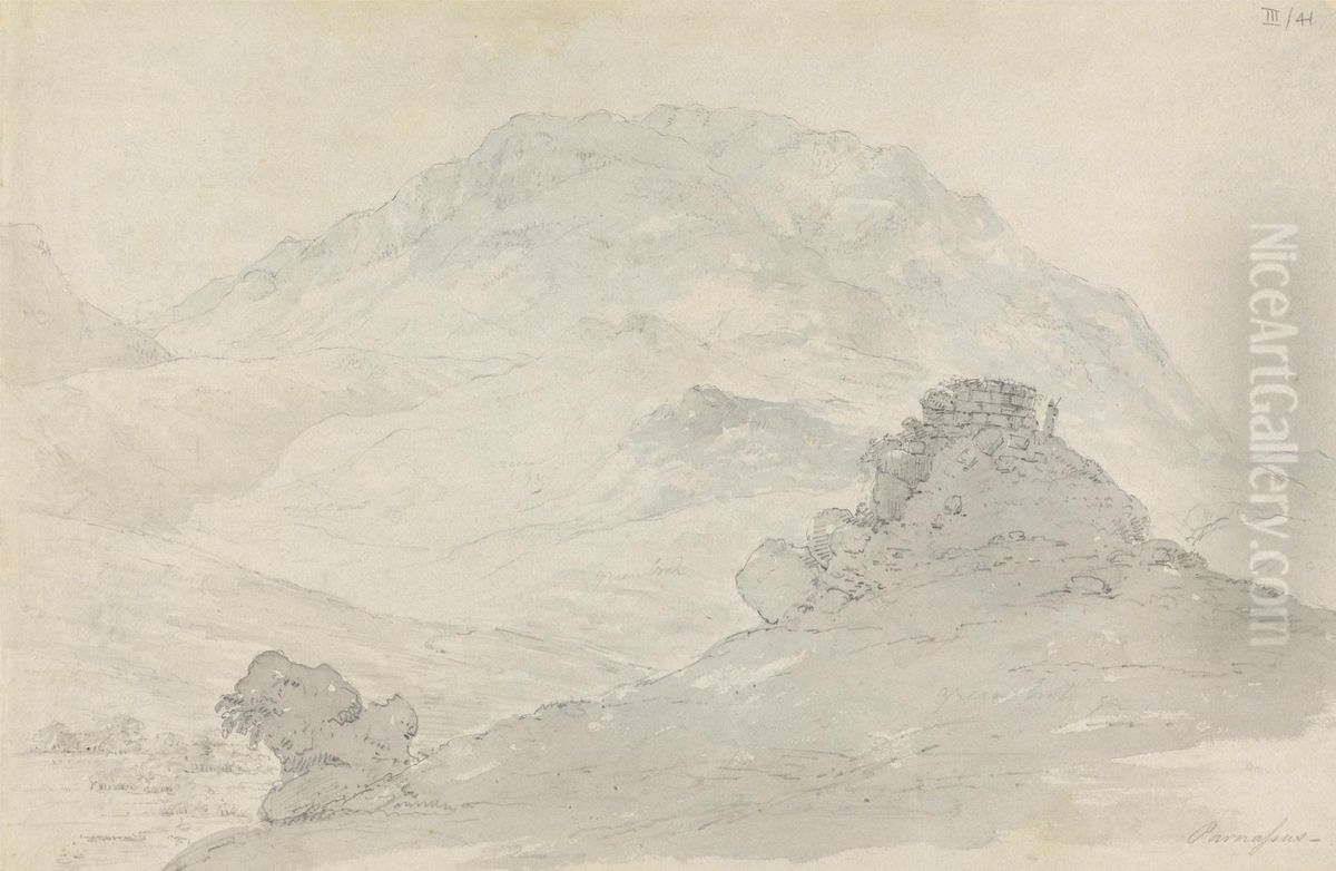 Mount Parnassus Oil Painting by Robert Smirke