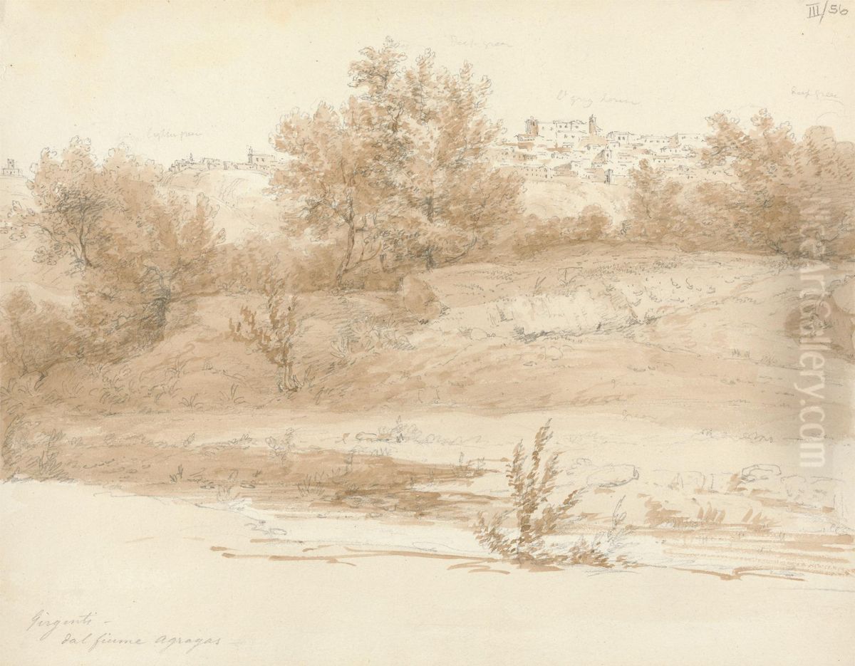 Girgenti Oil Painting by Robert Smirke