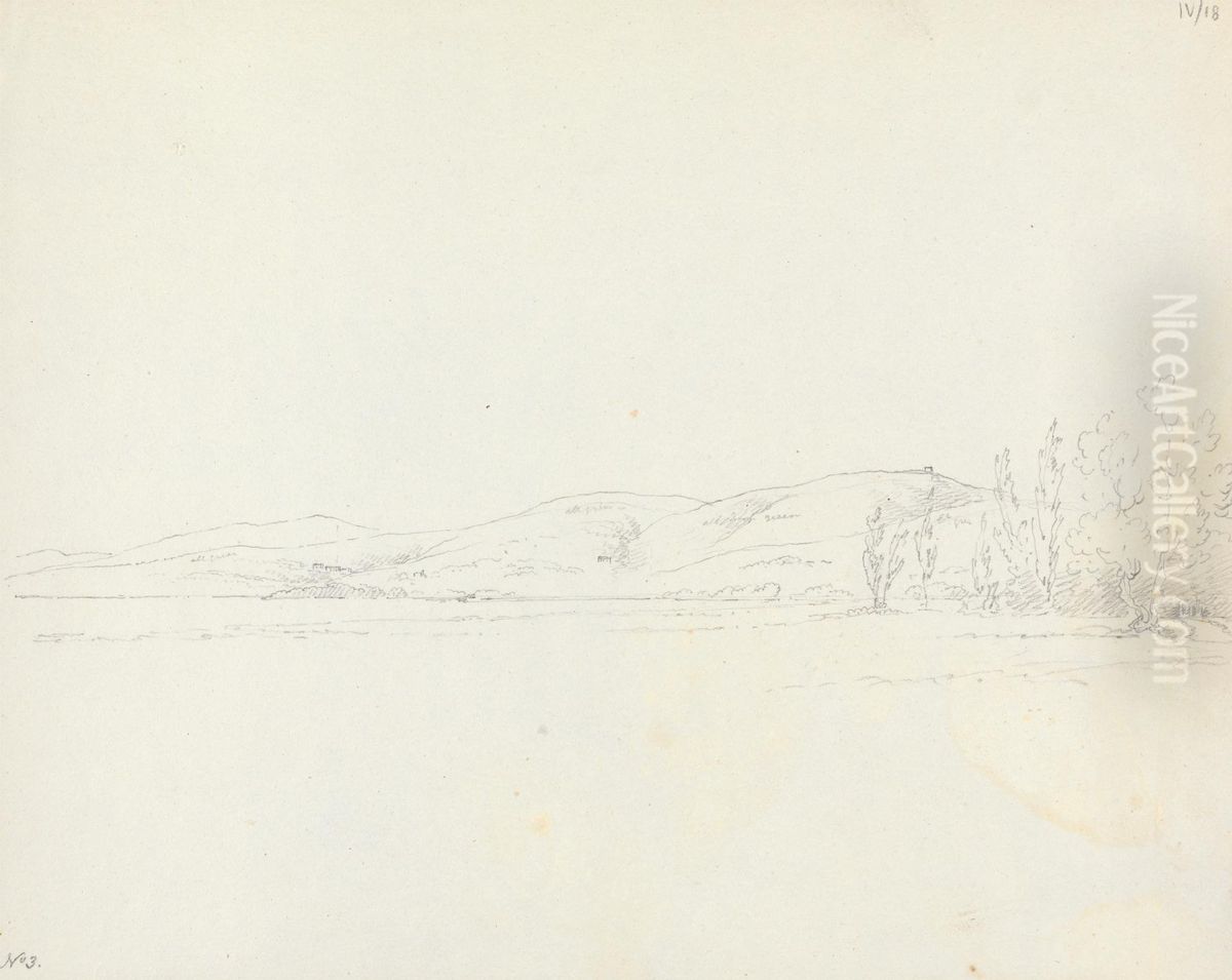 The Lake of Thrasimene Oil Painting by Robert Smirke