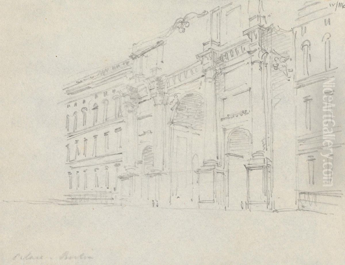 Palace in Berlin Oil Painting by Robert Smirke