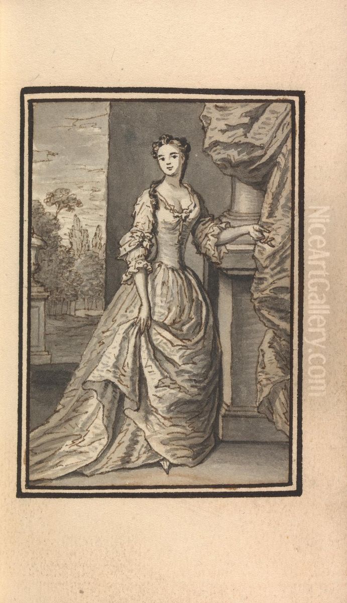 Album Drawing Oil Painting by Thomas Bardwell