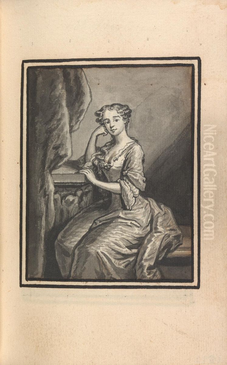 Album Drawing Oil Painting by Thomas Bardwell