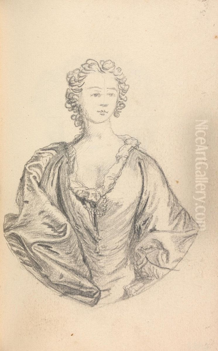 Album Drawing Oil Painting by Thomas Bardwell