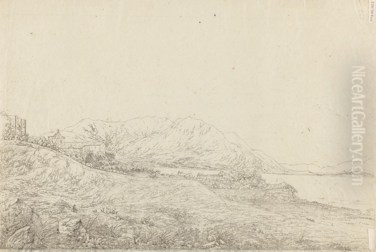 View in Macao, Including the Residence of Camoens, When He Wrote his Lusiad Oil Painting by John Webber