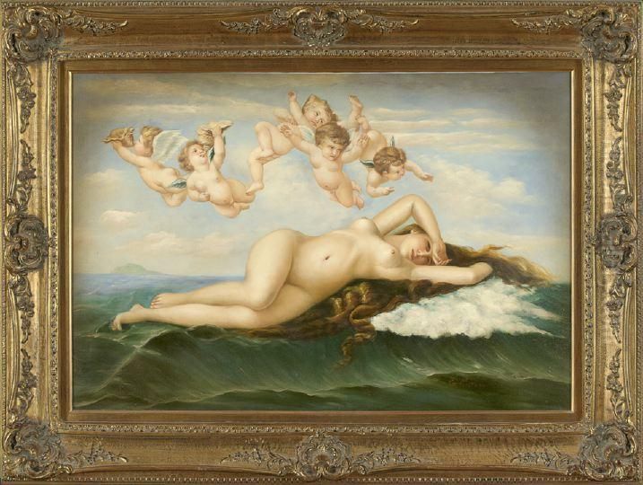 The Birth Of Venus Oil Painting by Alexandre Cabanel
