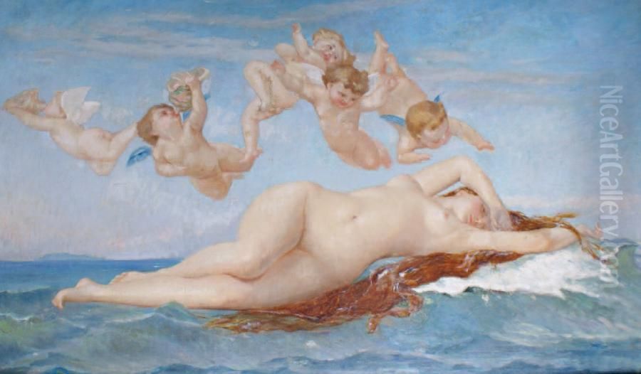 La Naissance De Venus Oil Painting by Alexandre Cabanel