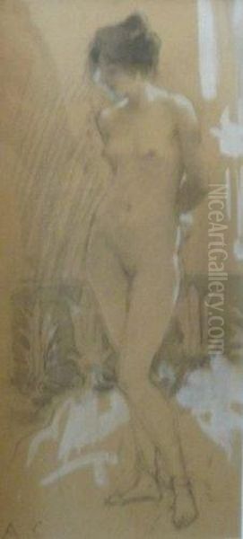  Nu Feminin  Oil Painting by Alexandre Cabanel