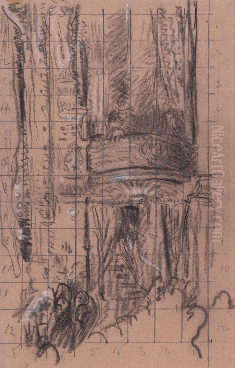 Interior of the New Bedford Oil Painting by Spencer Gore