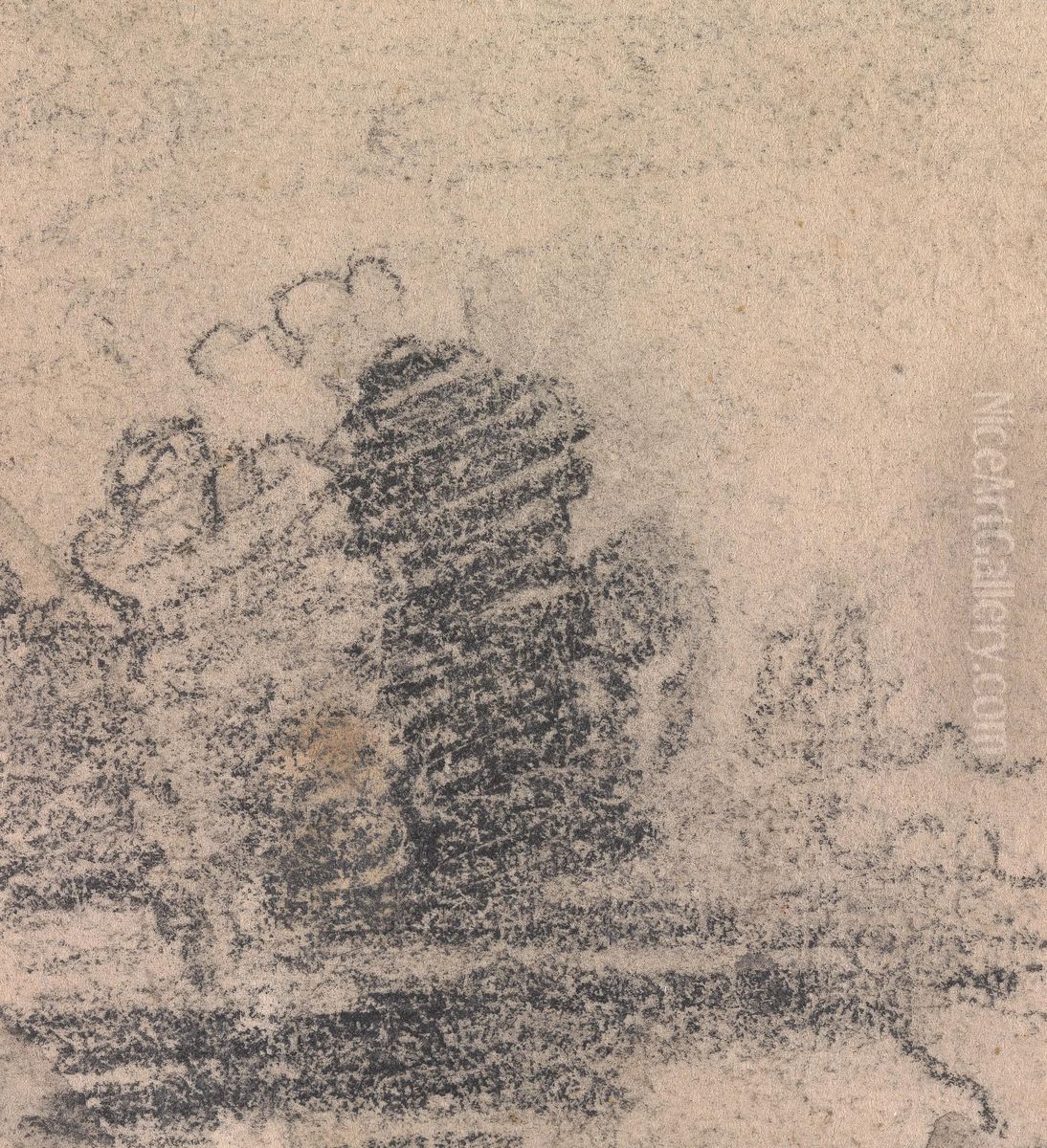 From an Album of Sixty-one Topographical Sketches Oil Painting by John Varley