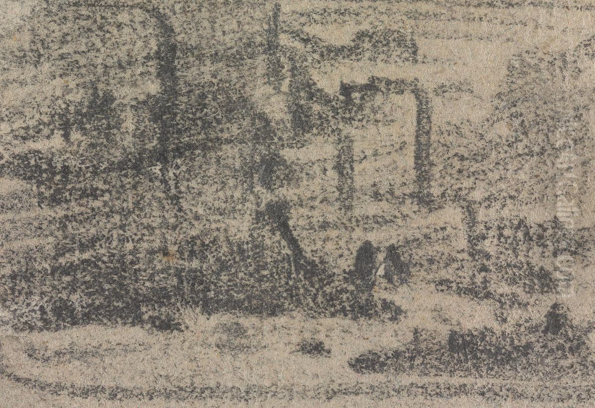 From an Album of Sixty-one Topographical Sketches Oil Painting by John Varley