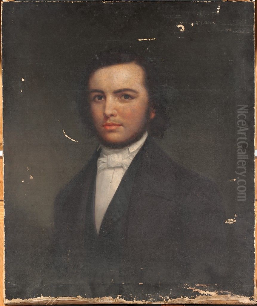 Robert Troup Paine (1829-1851) Oil Painting by Samuel Stillman Osgood
