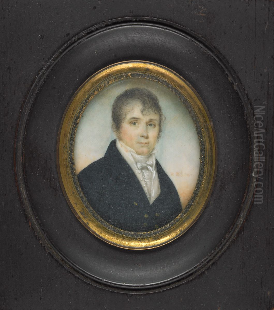 Perry Albert Cohea Oil Painting by Raphaelle Peale