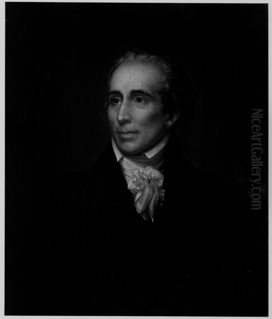 John Warren (1753-1815), after Rembrandt Peale Oil Painting by Mary Brewster Hazelton