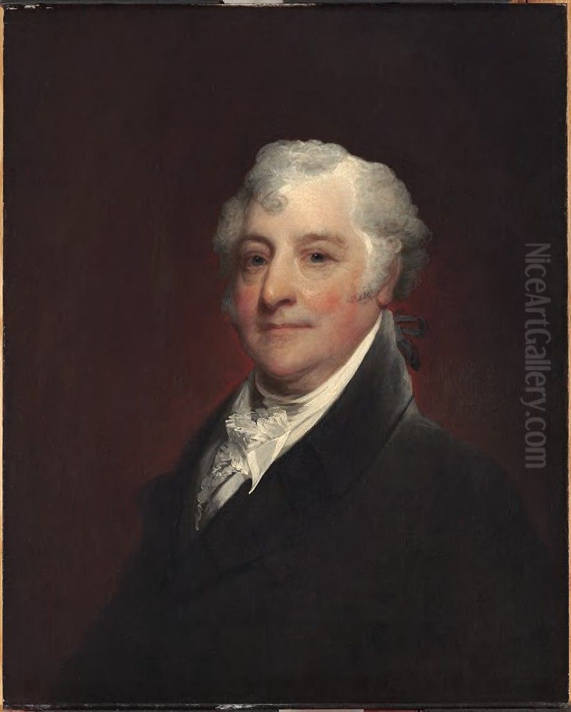 Joseph Coolidge (1747-1820) Oil Painting by Gilbert Stuart